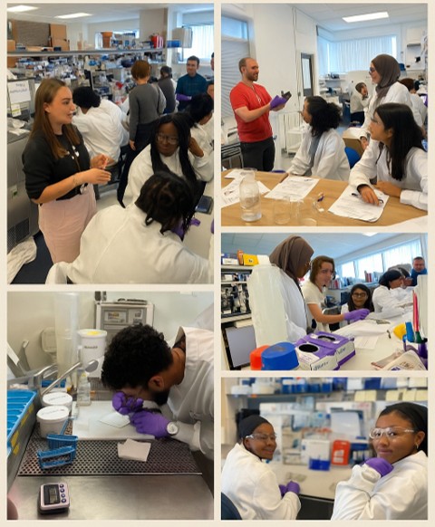 collage of students at ASTP event 2025